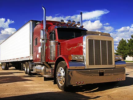 Big rig, 18 wheeler, box truck, straight truck, flatbed, and bobtail are examples of commercial trucks driven on Dearborn, Wayne County, Michigan, highways.